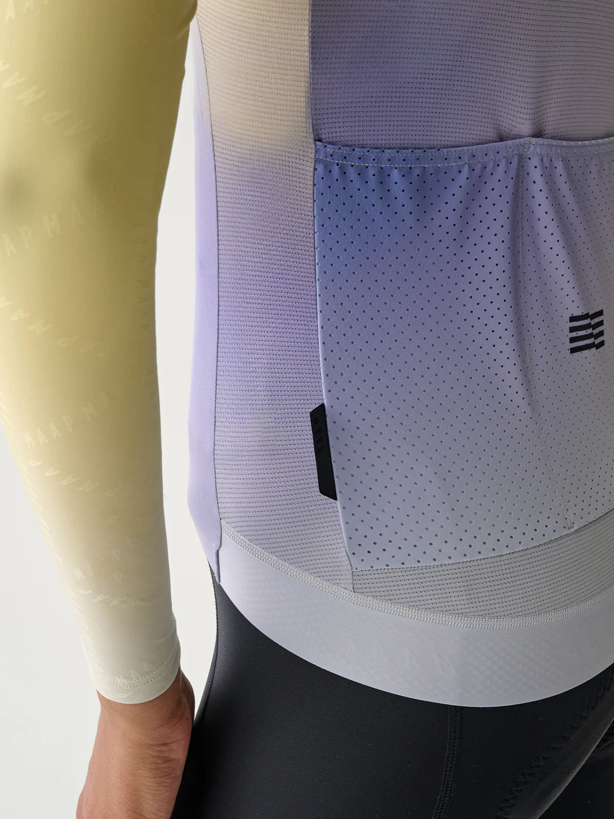 Blurred Out Pro Hex Langarmtrikot für Damen