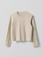 Damen Essentials Langarm-T-Shirt